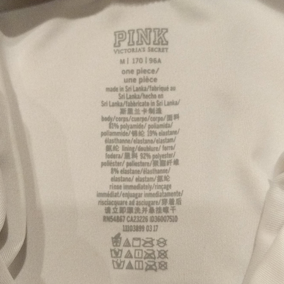 VS Pink One-piece Mauve Swimsuit - Picture 5 of 5